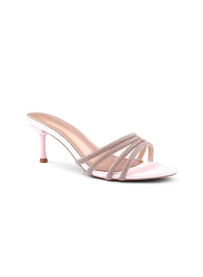 IconStyle Embellished Strappy Heeled Mules